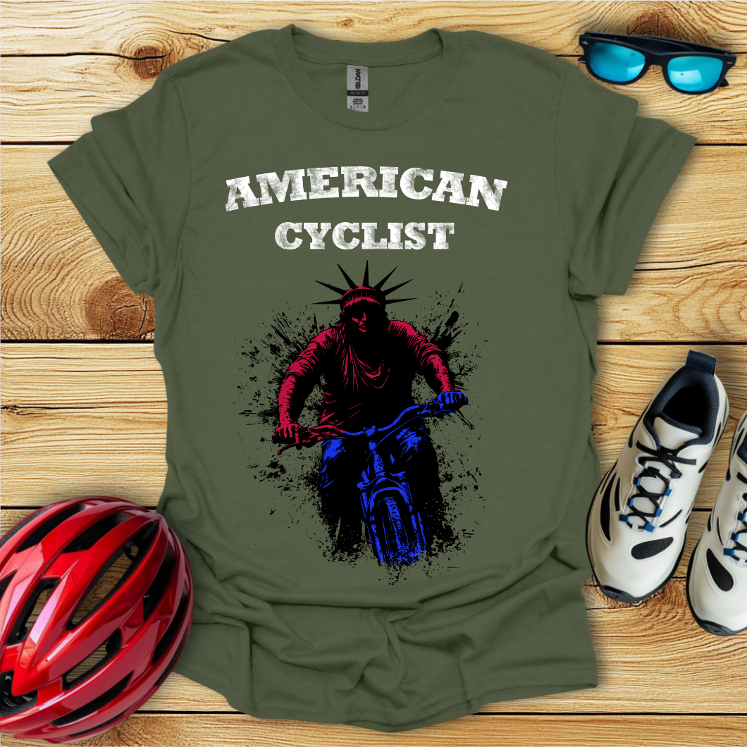 American Cyclist_Colored T-Shirt