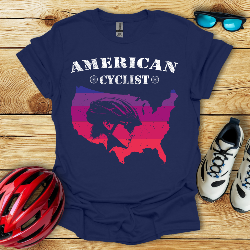 American Cyclist_Girl T-Shirt