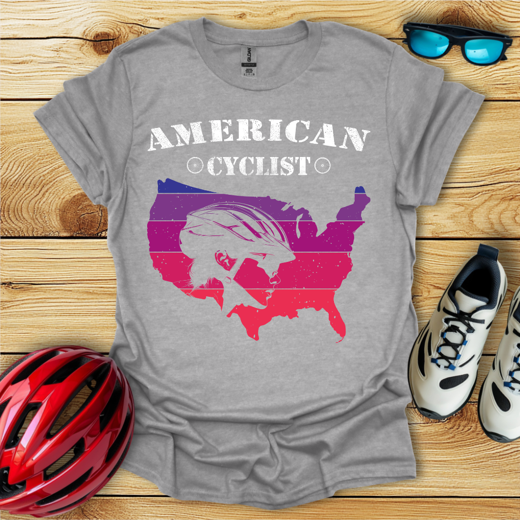 American Cyclist_Girl T-Shirt