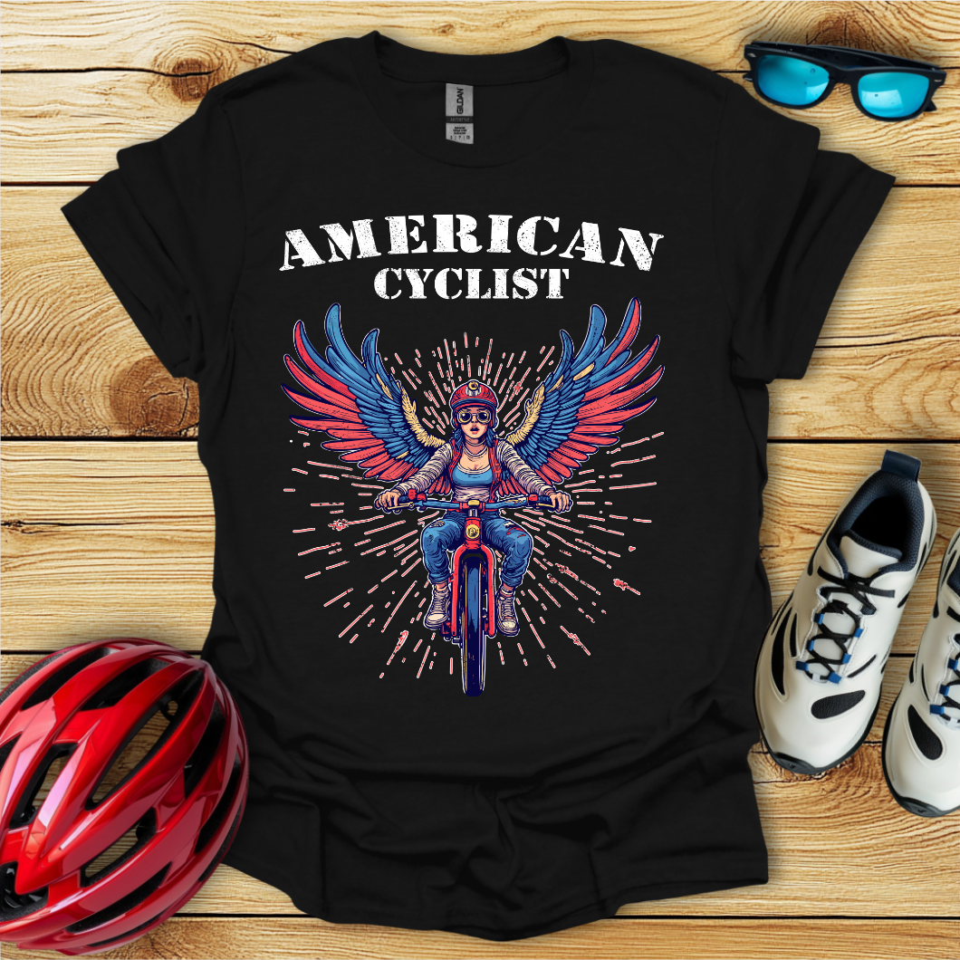 American Cyclist_Flying T-Shirt