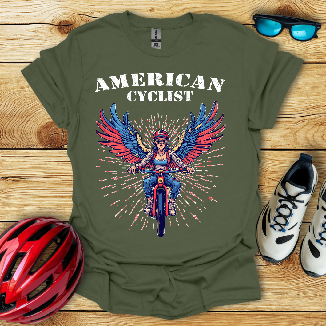 American Cyclist_Flying T-Shirt