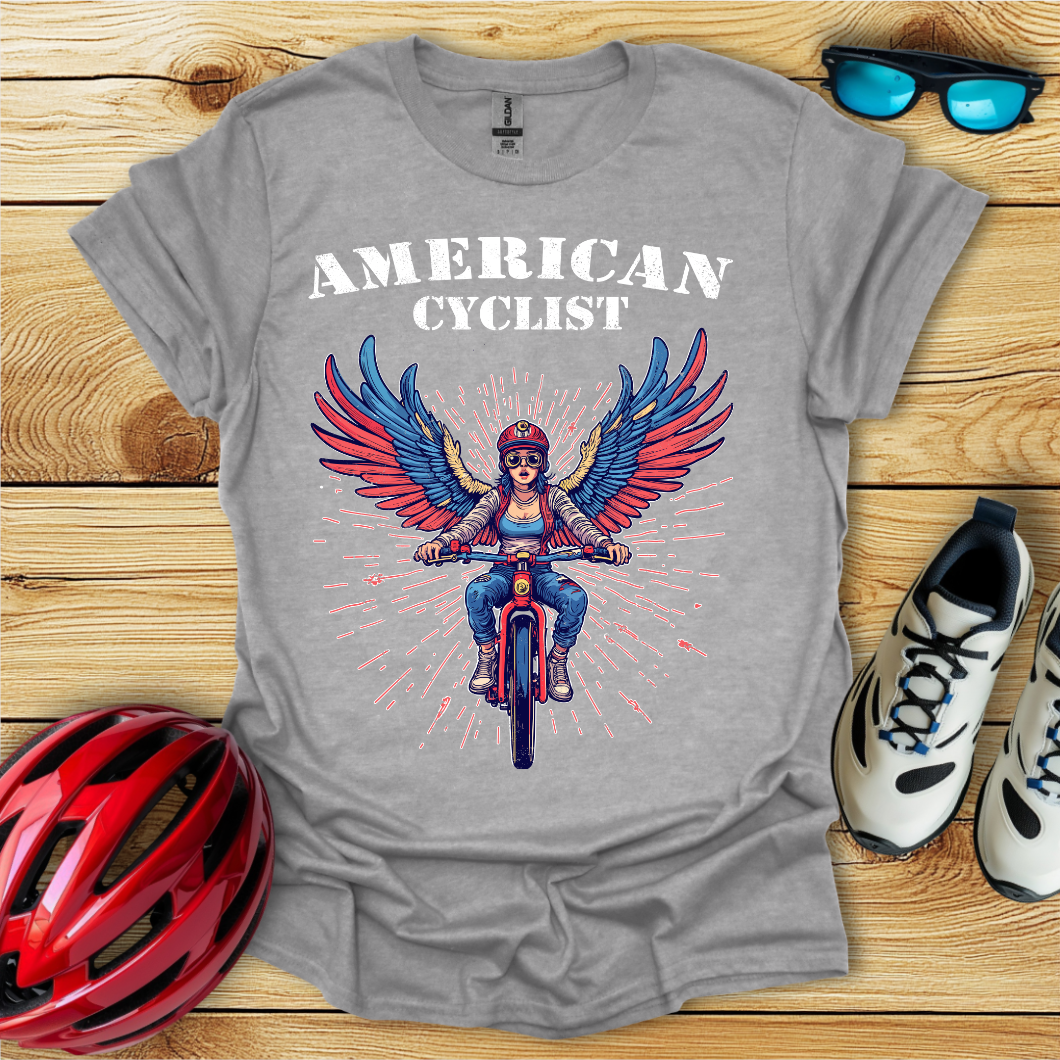 American Cyclist_Flying T-Shirt