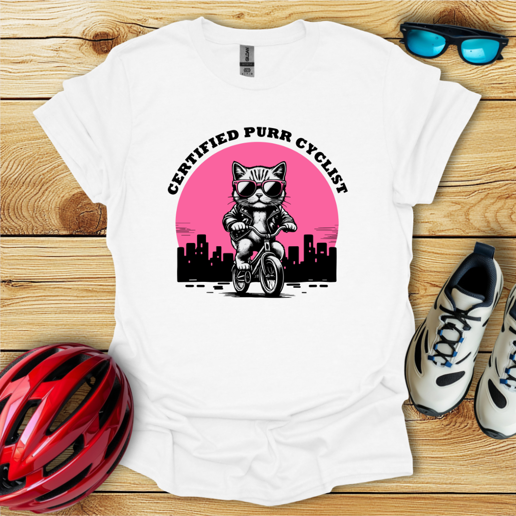 Certified Purr Cyclist T-Shirt