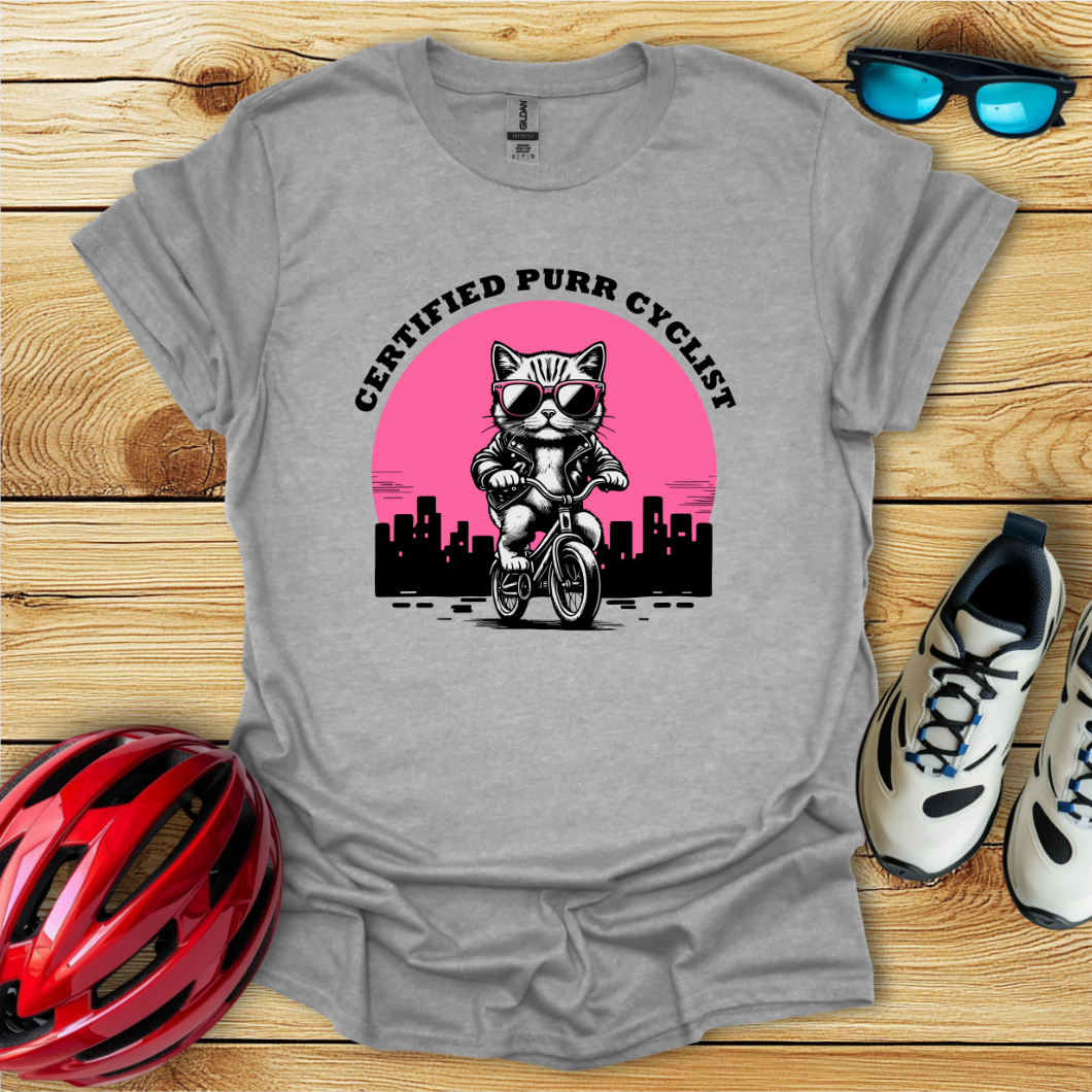 Certified Purr Cyclist T-Shirt
