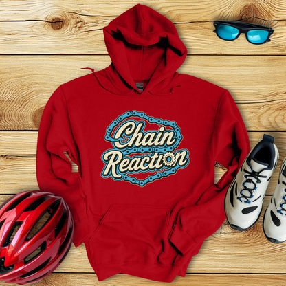 Chain Reaction Blu Hoodie