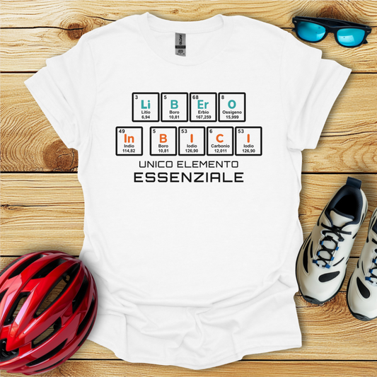 Libero In Bici Unico Elemento Essenziale T-Shirt