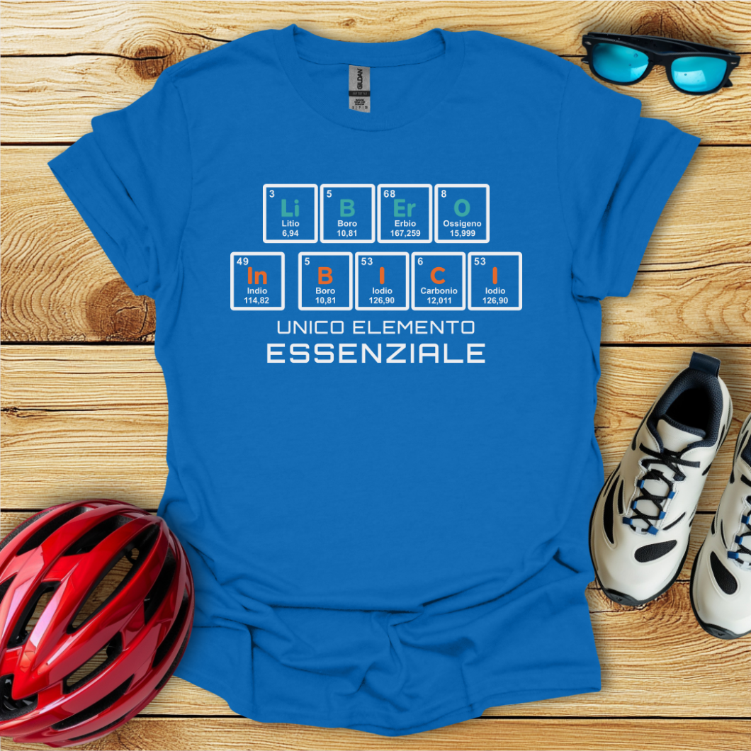 Libero In Bici Unico Elemento Essenziale T-Shirt