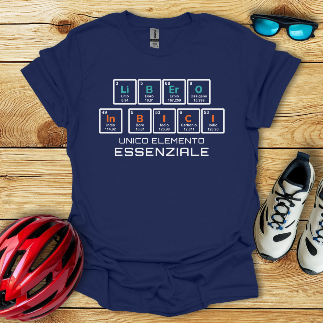 Libero In Bici Unico Elemento Essenziale T-Shirt