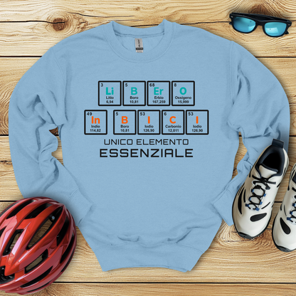 Libero In Bici Unico Elemento Essenziale Sweatshirt