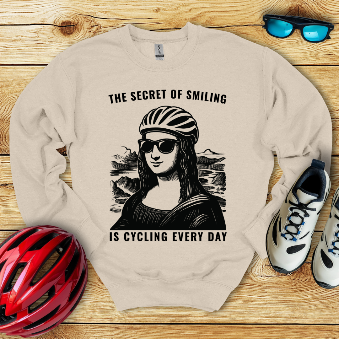 The Secret Of Smiling Gioconda Sweatshirt