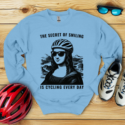 The Secret Of Smiling Gioconda Sweatshirt