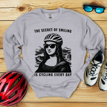 The Secret Of Smiling Gioconda Sweatshirt