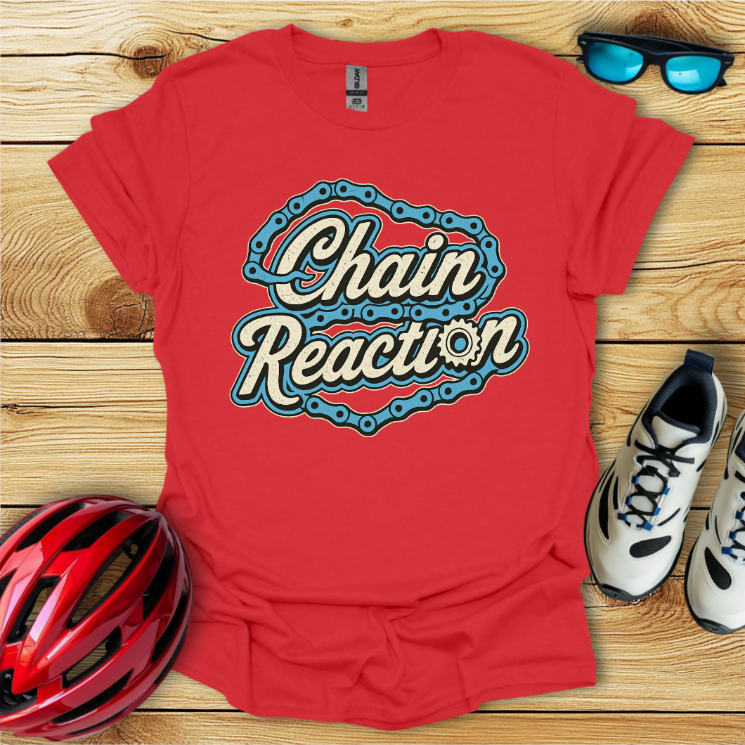 Chain Reaction Blu T-Shirt