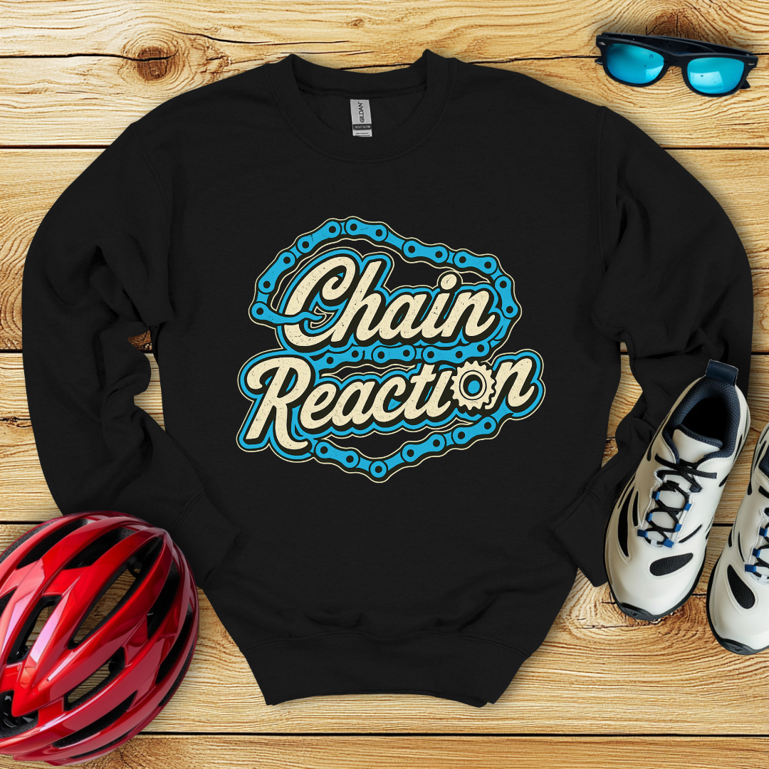 Chain Reaction Blu Sweatshirt