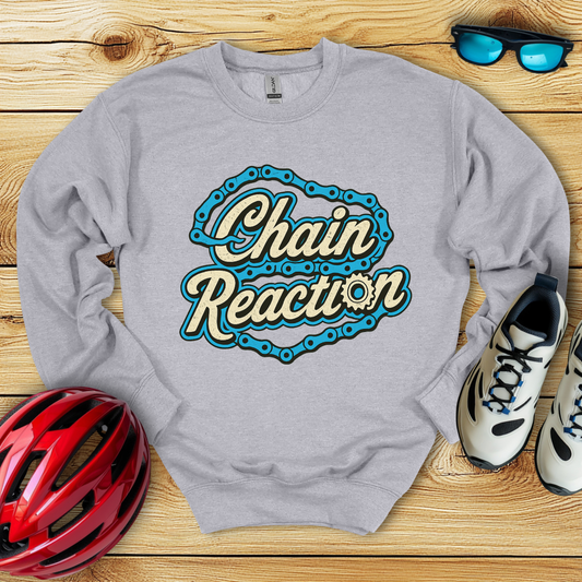 Chain Reaction Blu Sweatshirt