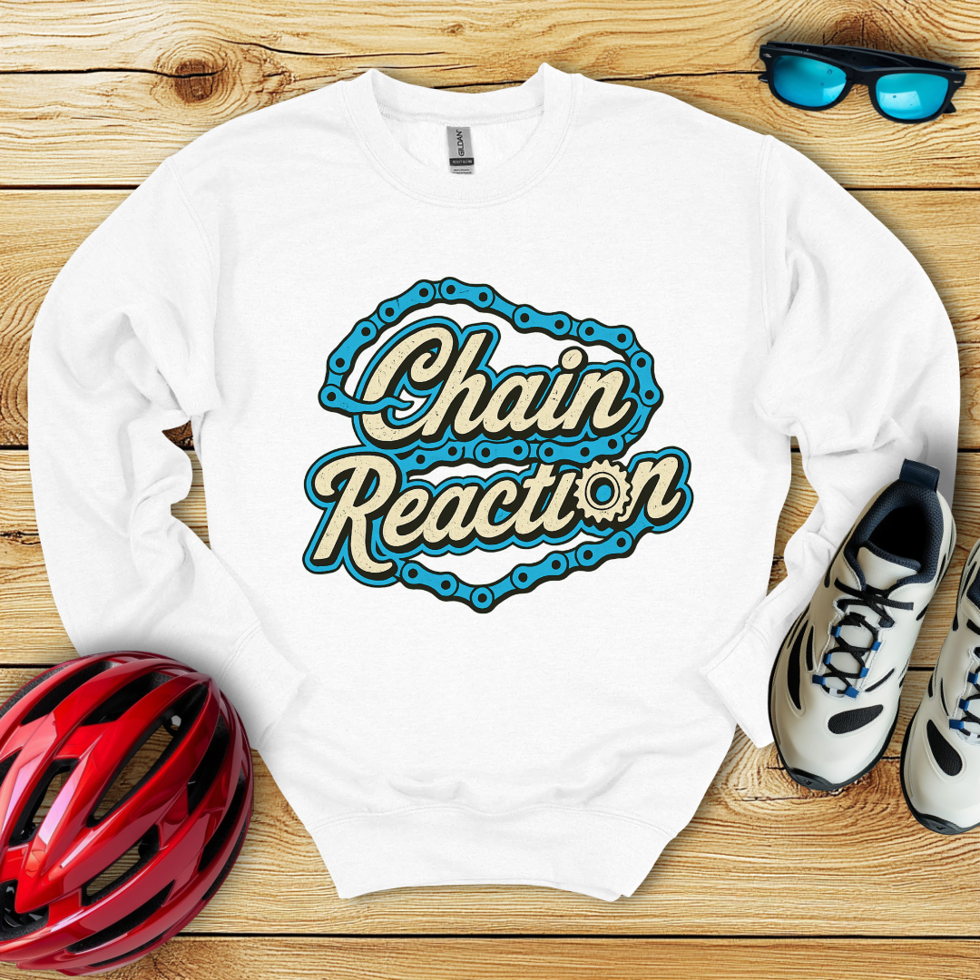 Chain Reaction Blu Sweatshirt