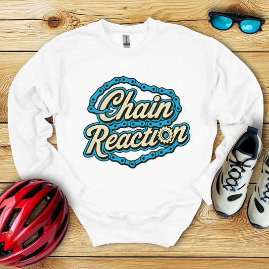 Chain Reaction Blu Sweatshirt