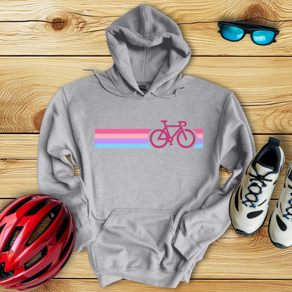 Striscia Classica Donna Hoodie