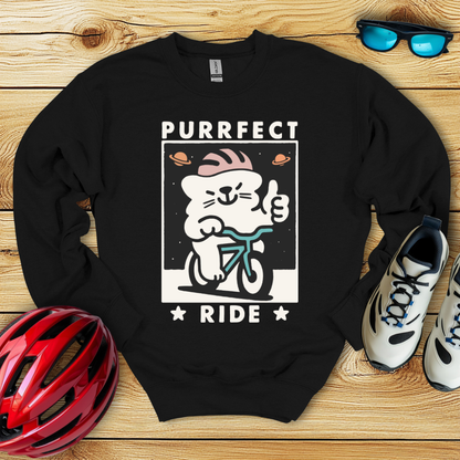 Purrfect Ride Sweatshirt