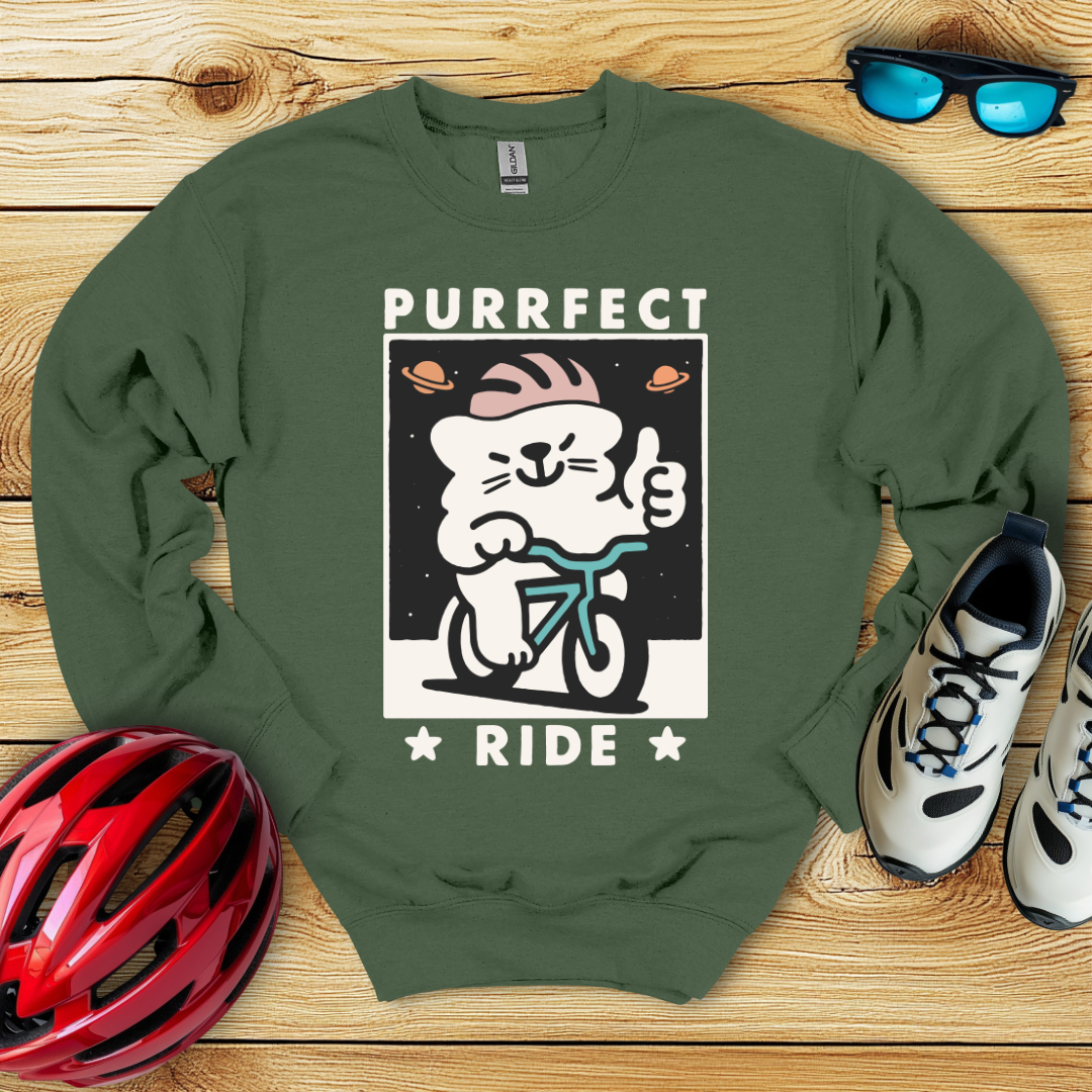 Purrfect Ride Sweatshirt