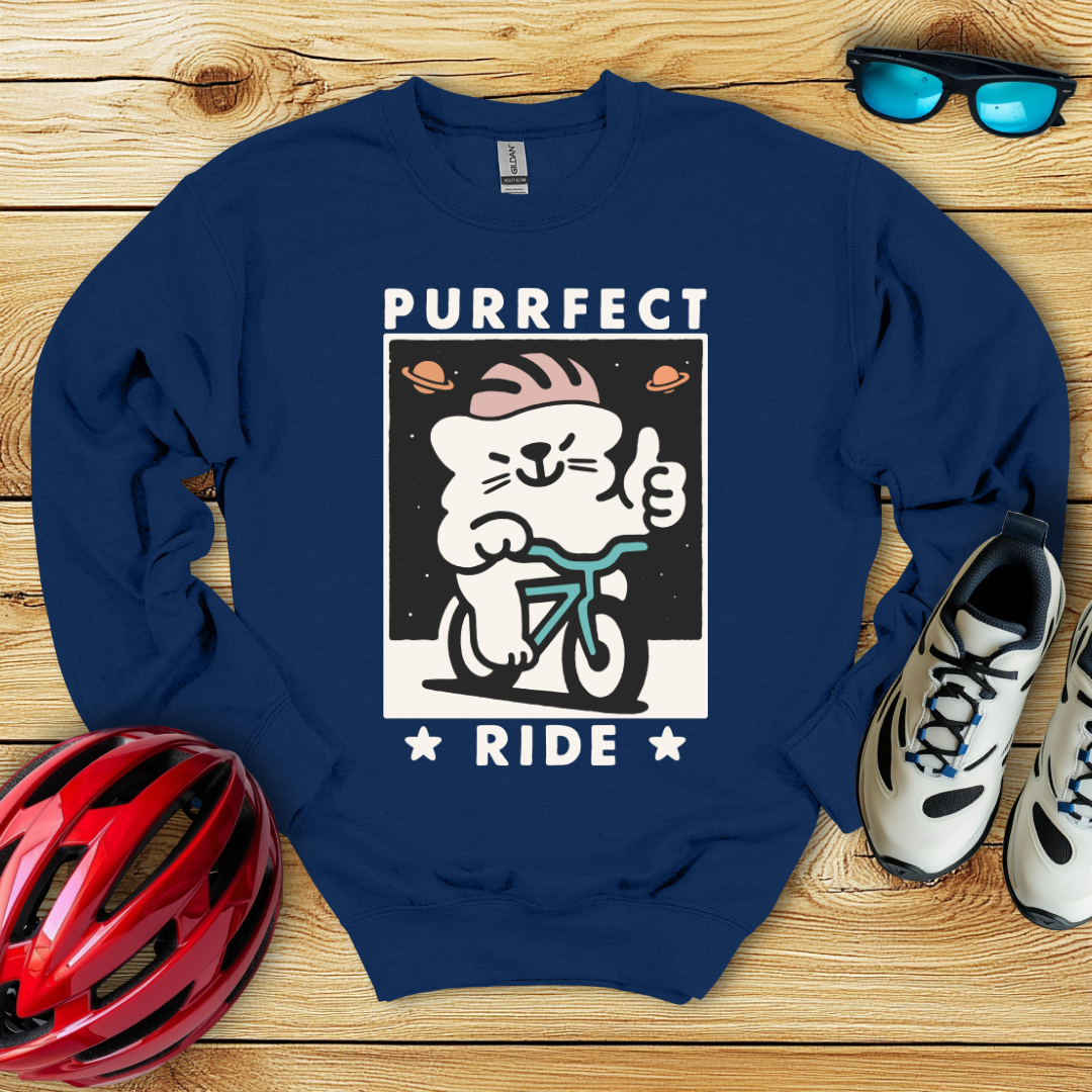 Purrfect Ride Sweatshirt