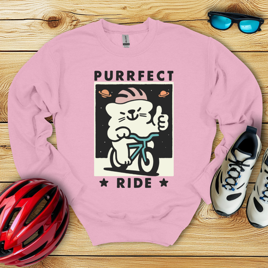Purrfect Ride Sweatshirt
