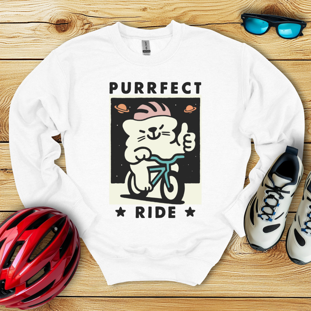 Purrfect Ride Sweatshirt