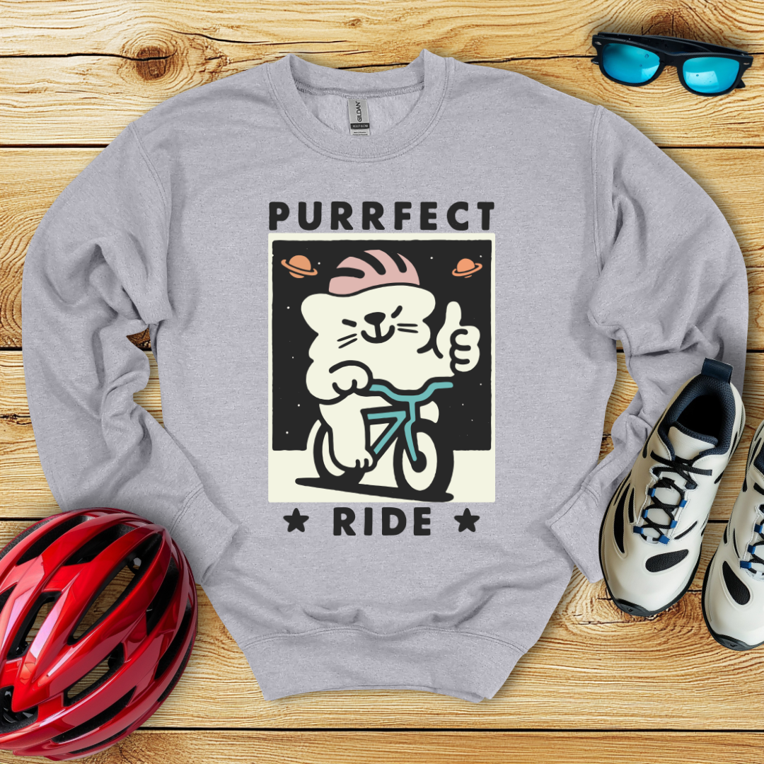Purrfect Ride Sweatshirt