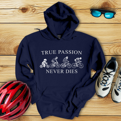 True Passion Never Dies Felpa Con Cappuccio