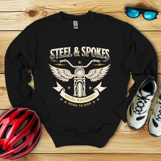 Steel & Spokes Felpa