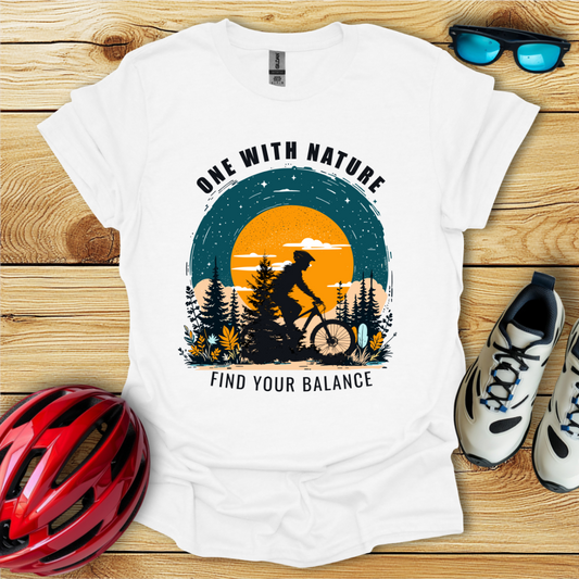 One With Nature Find Your Balance T-Shirt