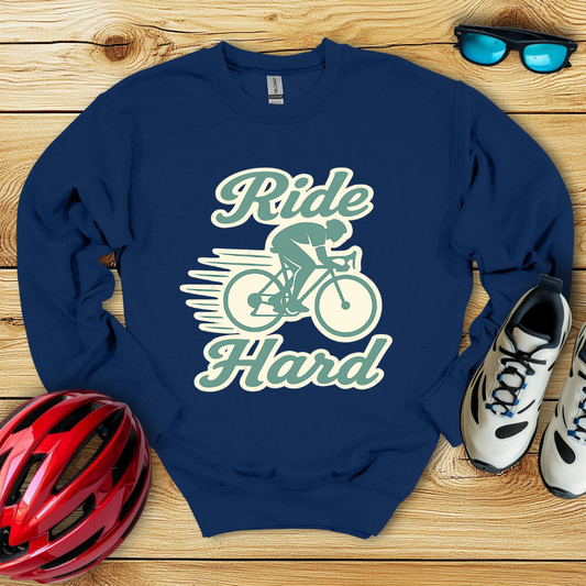 Ride Hard Vintage Felpa