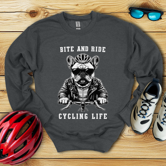 Bite And Ride Cycling Life Felpa