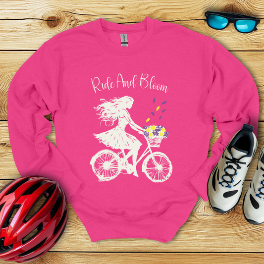 Ride And Bloom Felpa