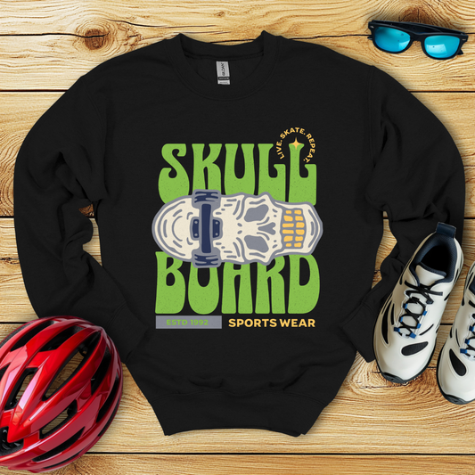 Skull Board Felpa