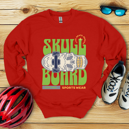 Skull Board Felpa