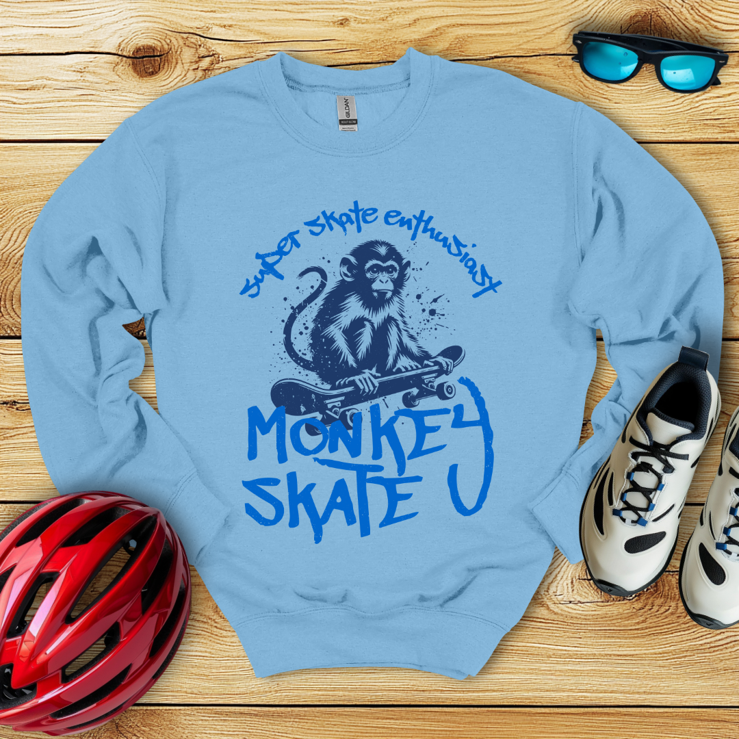 Monkey Skate Felpa
