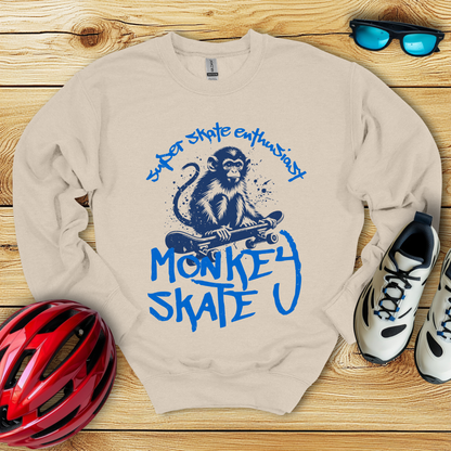 Monkey Skate Felpa