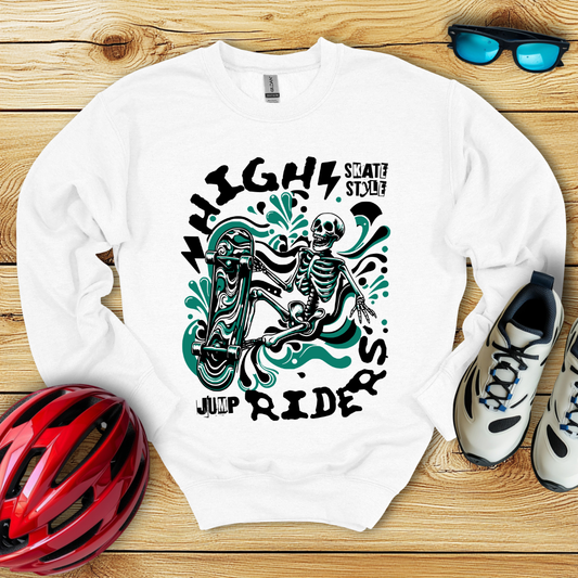 High Rider Skate Style Felpa