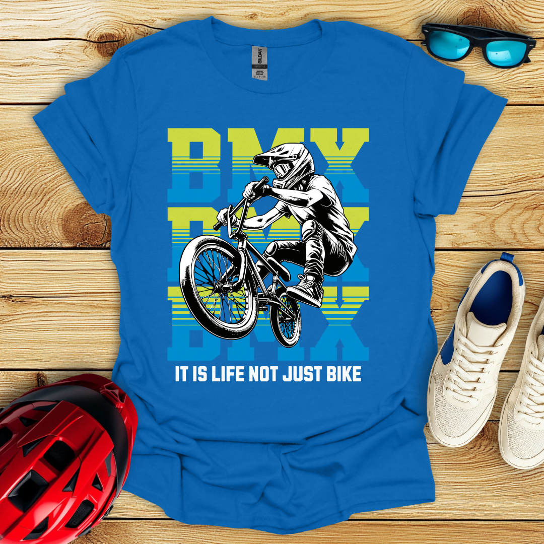It Is Life Not Just Bike Lime T-Shirt