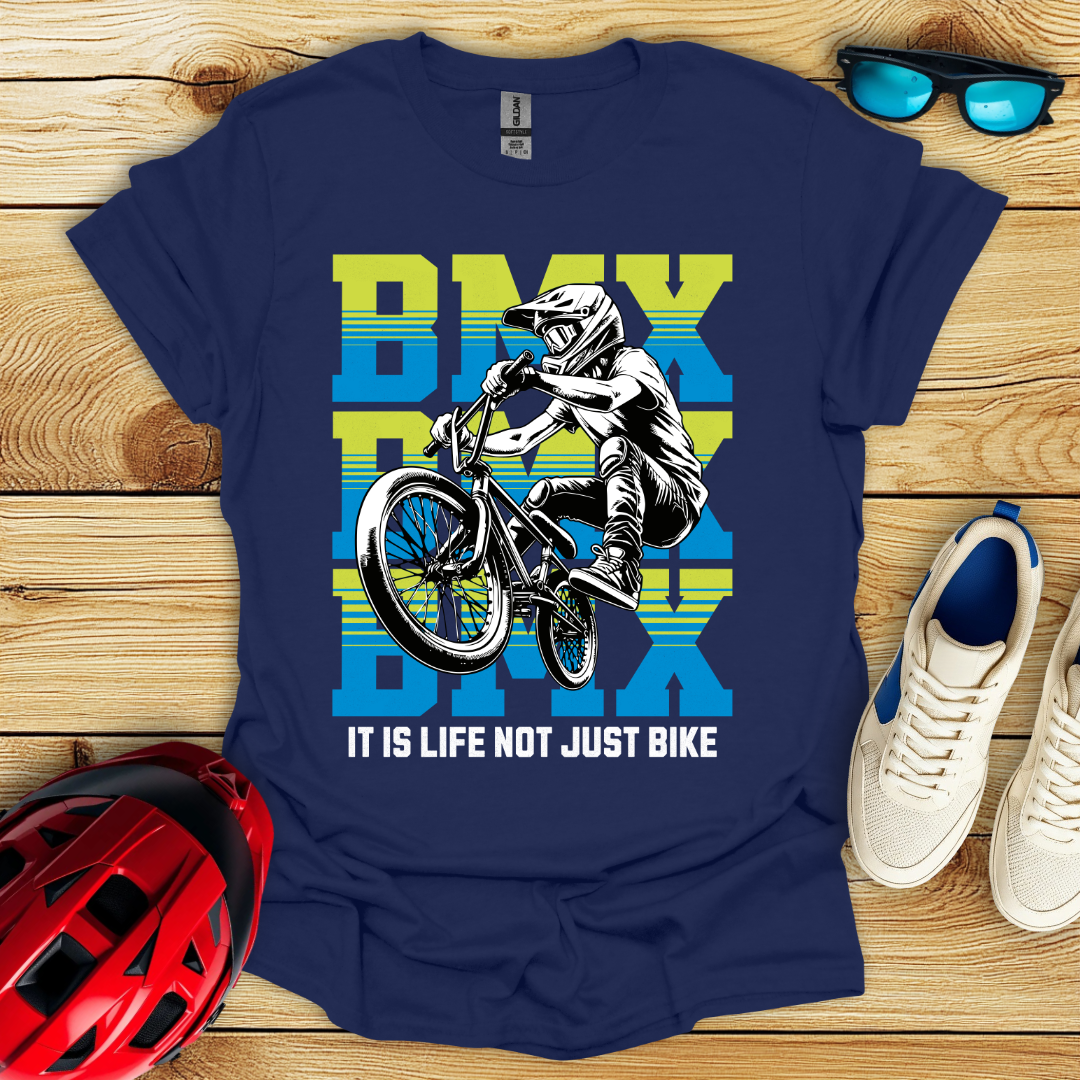 It Is Life Not Just Bike Lime T-Shirt