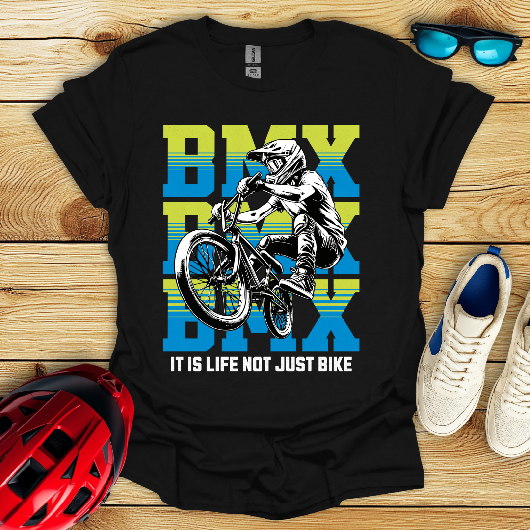It Is Life Not Just Bike Lime T-Shirt