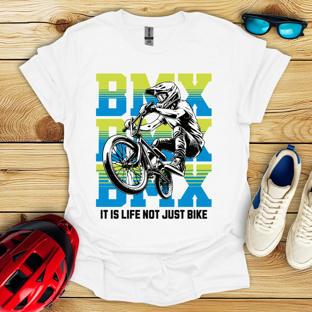 It Is Life Not Just Bike Lime T-Shirt