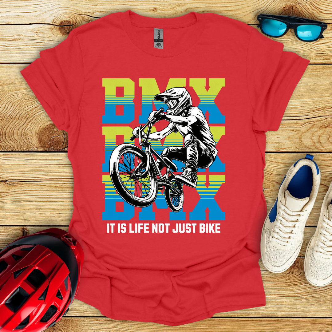 It Is Life Not Just Bike Lime T-Shirt