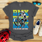 It Is Life Not Just Bike Lime T-Shirt