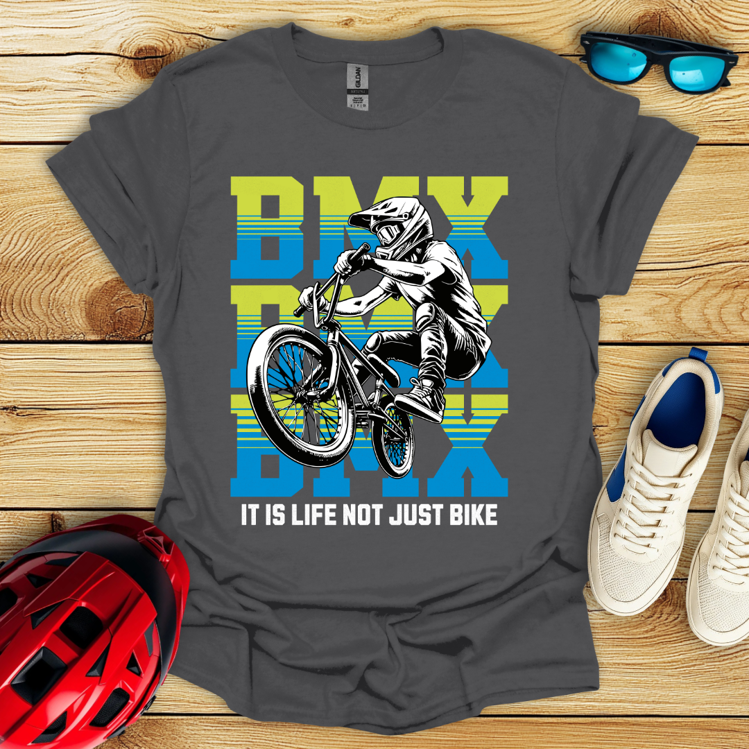 It Is Life Not Just Bike Lime T-Shirt