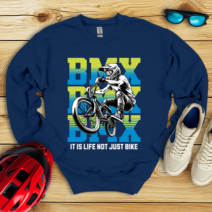 It Is Life Not Just Bike Lime Felpa