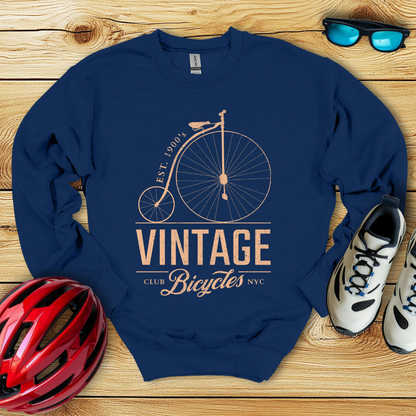 Vintage Bicycles Felpa