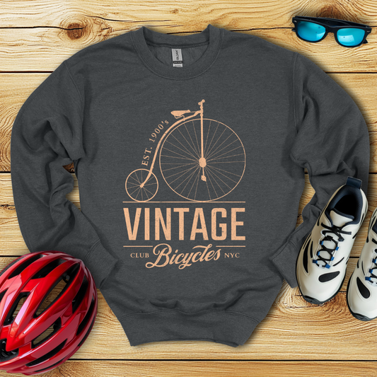 Vintage Bicycles Felpa