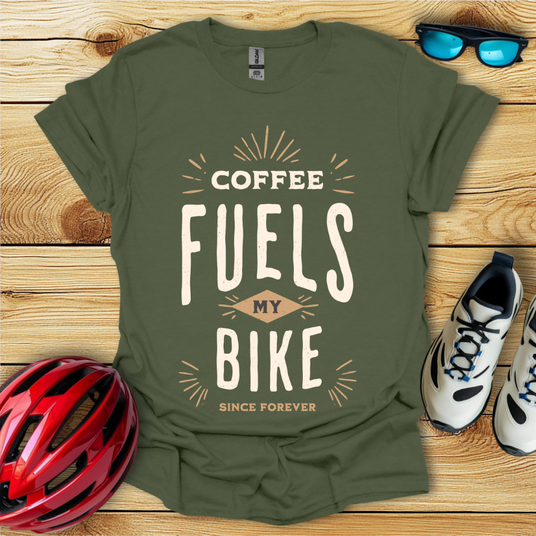 Coffee Fuels My Bike T-Shirt